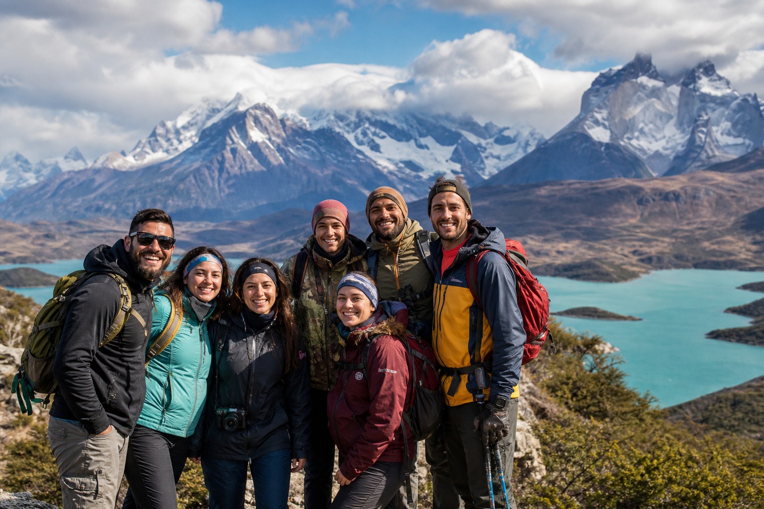 Luna Sol - przewodniczka wyprawy, Torres del Paine